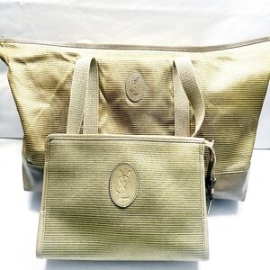 Yves Saint Laurent Leather Bag Set